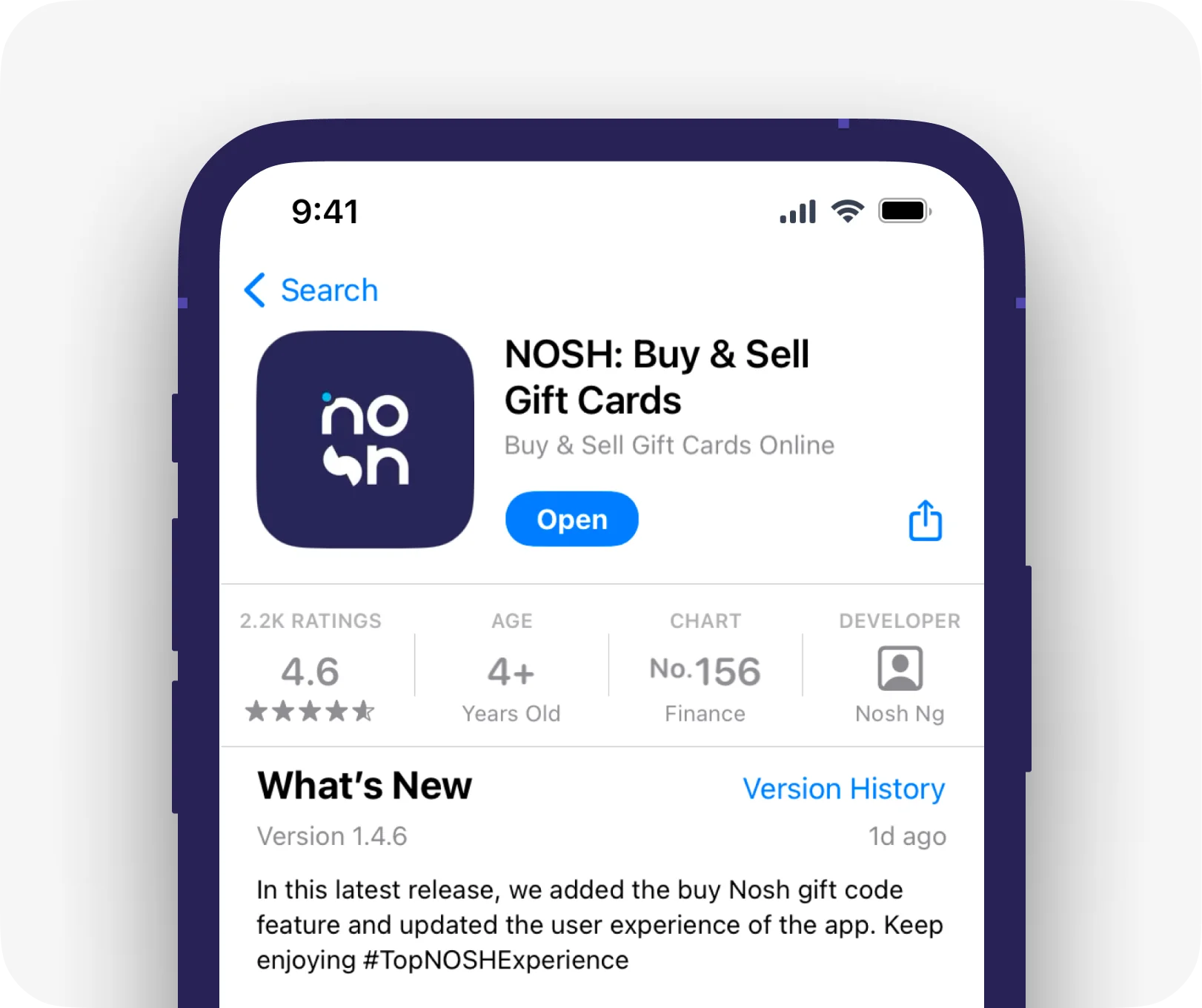 download nosh app
